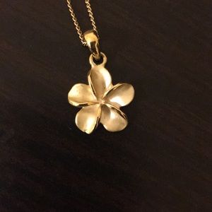 Plumeria Flower Necklace